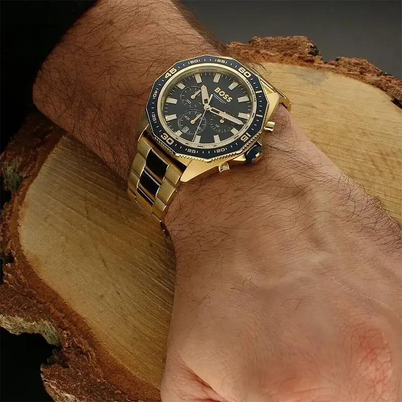 Hugo Boss Energy Chronograph Blue Dial Quartz Men's Watch- 1513973